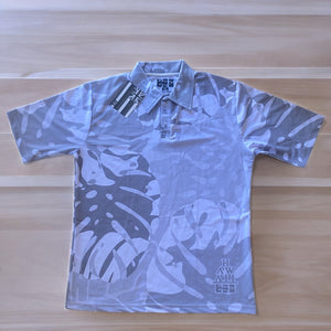 New MONSTERA Drifit Aloha Polo-White