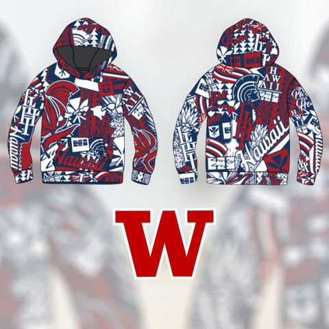 Waianae Sticker Bomb Drifit Hoody