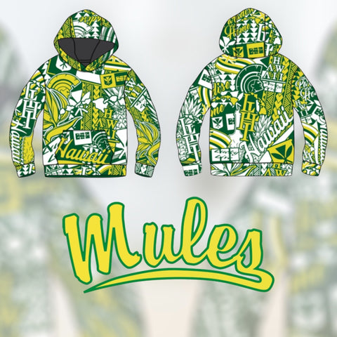 Leilehua Sticker Bomb Drifit Hoody