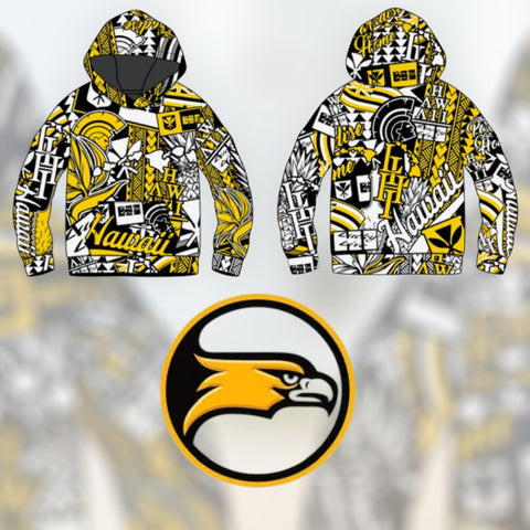 Nanakuli Sticker Bomb Drifit Hoody