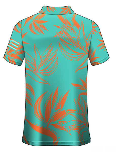 PARADISE HINALEA DRIFIT ALOHA SHIRT