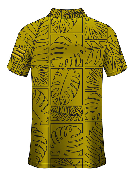 LLHI MONSTERA DRIFIT ALOHA SHIRT