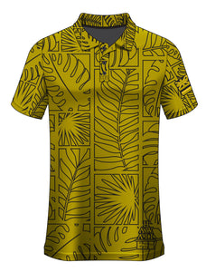 LLHI MONSTERA DRIFIT ALOHA SHIRT