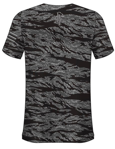 Tiger Camo Drifit Jersey- Black