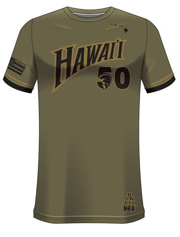 HAWAI’I 50- Army Green/Tan