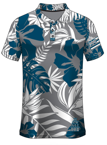 LE’AHI- LLHI DRIFIT ALOHA SHIRT (HALF BUTTON)