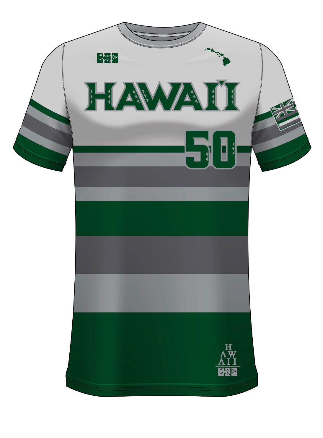 HAWAI’I DRIFIT JERSEY ll Grey