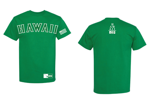 "HAWAII" LLHI Jersey. Green.